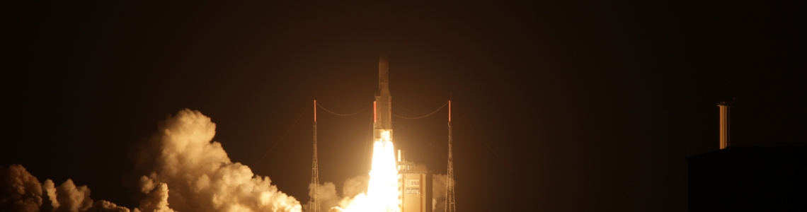 Fotografia per cortesia di G. De Canio Ariane 5 liftoff
